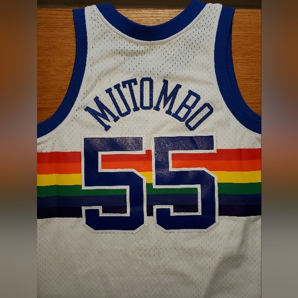 Mitchell and Ness vintage Denver Nuggets, Dikembe Mutombo jersey, size M - Picture 5 of 5